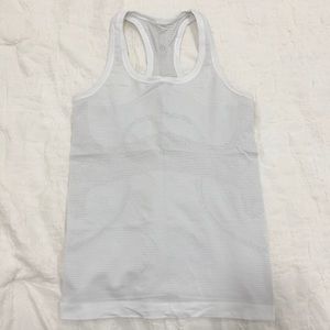 White Lululemon Swiftly Tech Racerback Size 4